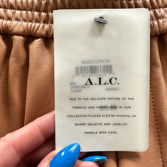 A.L.C. Kaleb Vegan Leather Short NWT size Small - Picture 9 of 10